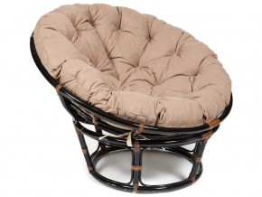 Кресло Papasan 23/01 W с подушкой Antique brown, экошерсть Коричневый в Горнозаводске - gornozavodsk.магазин96.com | фото