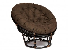 Кресло Papasan 23/01 W с подушкой Antique brown, ткань Коричневый в Горнозаводске - gornozavodsk.магазин96.com | фото