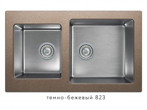 Мойка комбинированная Tolero twist TTS-840 Темно-бежевый 823 в Горнозаводске - gornozavodsk.магазин96.com | фото