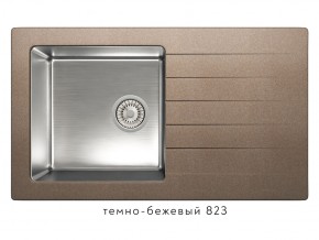 Мойка комбинированная Tolero twist TTS-860 Темно-бежевый 82 в Горнозаводске - gornozavodsk.магазин96.com | фото